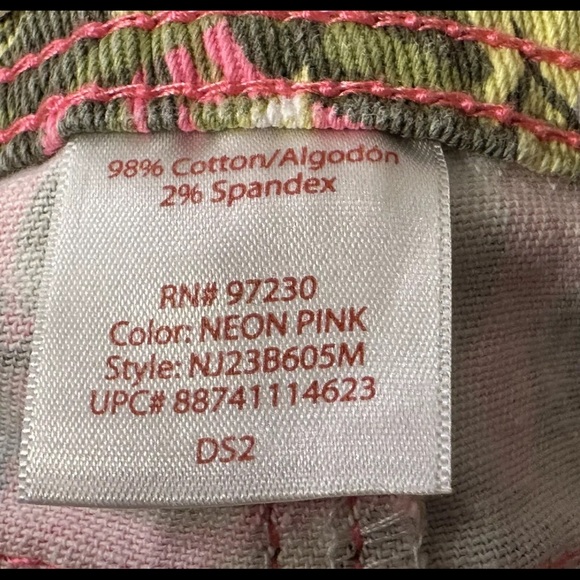 Nobo neon pink Jean shorts size 7 - Picture 6 of 6